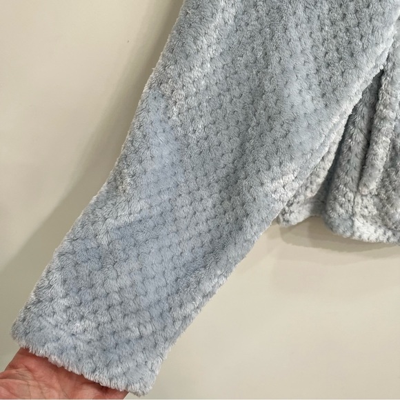 Columbia Women’s Full Zip Fleece Jacket Shacket Ice Blue Gray Outdoor Pockets XL - Picture 5 of 12